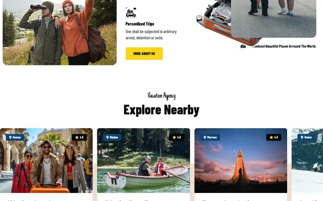 The same band from SingleFile's copy: the carousel has reset to a different slide and the section above has reflowed.